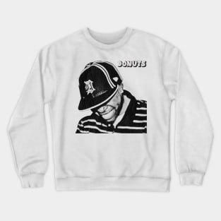 Retro Donuts J Dilla Crewneck Sweatshirt